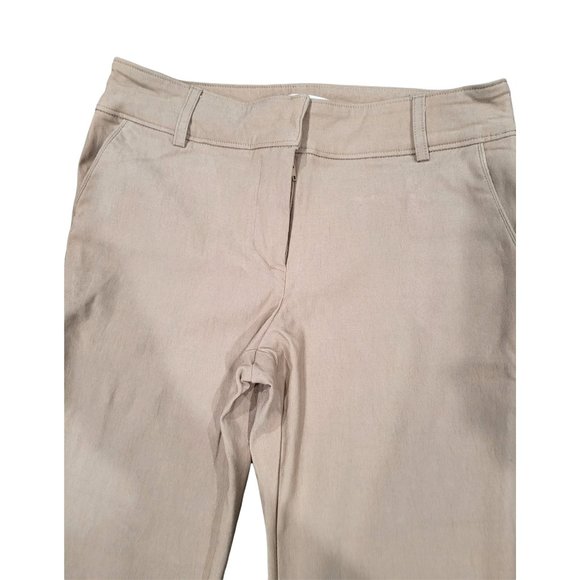 Women's MiSC Beige Super Slim Fit Stretch Chino Pants, Size M - Picture 2 of 8